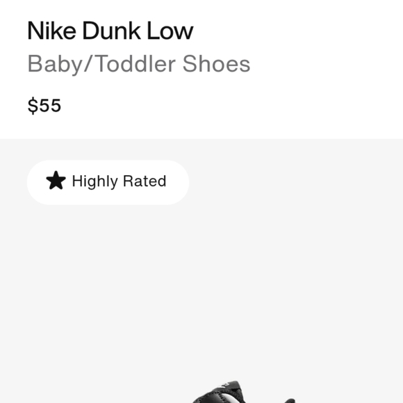 Baby Nike Dunk Low - Picture 7 of 7